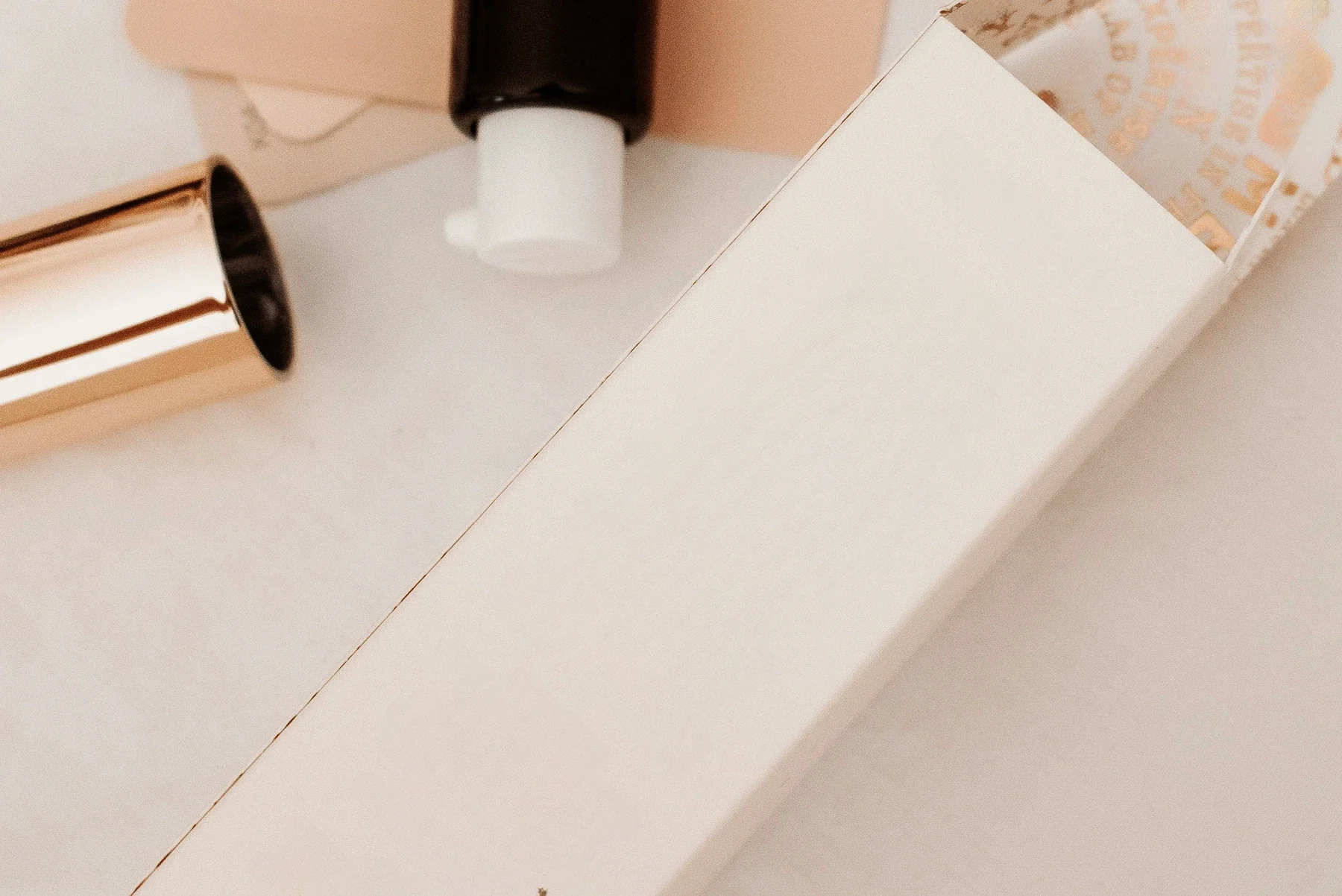 Jasper Remove Text API output for Beauty box packaging - dense product copy cleared from the side panel